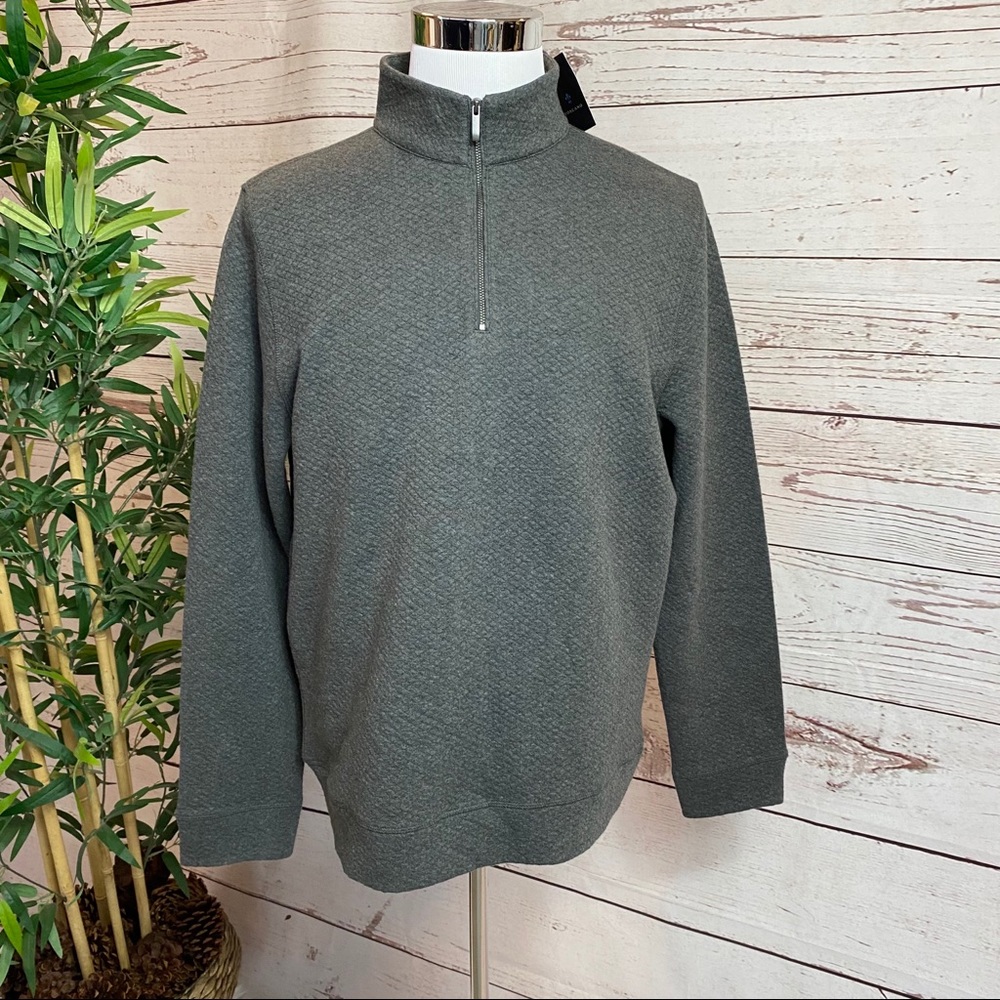🌻TOSCANO 1/4 ZIP QUILTED PULLOVER NWT